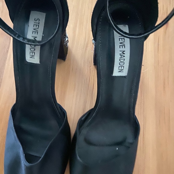 Steve Madden Starburst Satin Heels - Picture 2 of 4